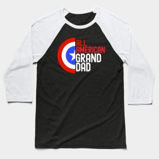 All american shield granddad Baseball T-Shirt